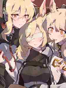 Arknights, but the sickly pretty girl starts